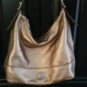 Fossil Leather Handbag